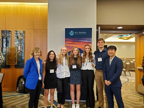 Students attend science conference