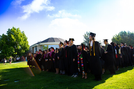 Group photo of WWU graduates