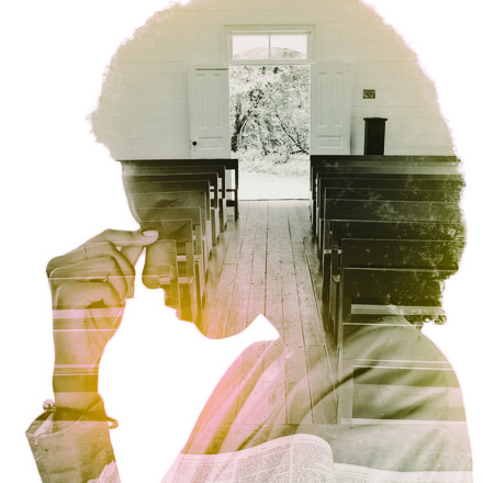 Shot of a young businesswoman looking stressed out in an office